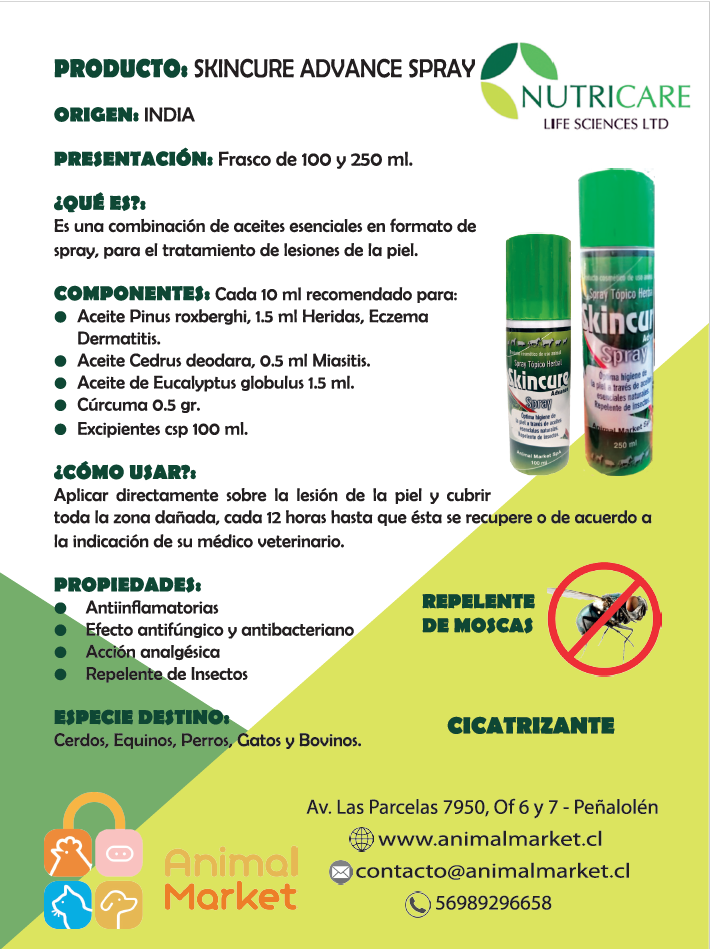 SKINCURE ADVANCE SPRAY 250 ML