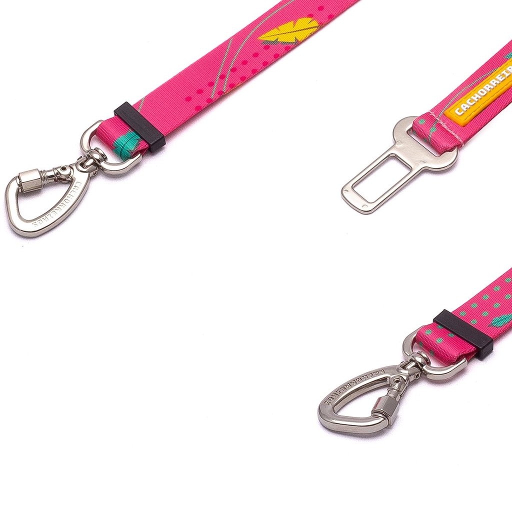 CACHORREIROS CORREA CINTURON DE SEGURIDAD DOBLE OLIVIA TALLA P - S