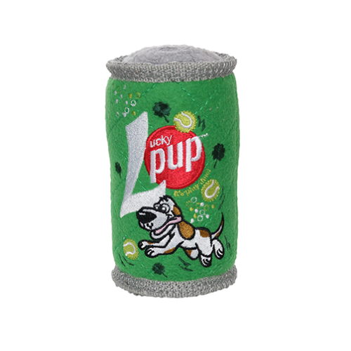 TUFFY SODA CAN LUCKY PUP