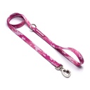 CACHORREIROS GUIA BABY CORREA CHICA CAMUFLAJE ROSA