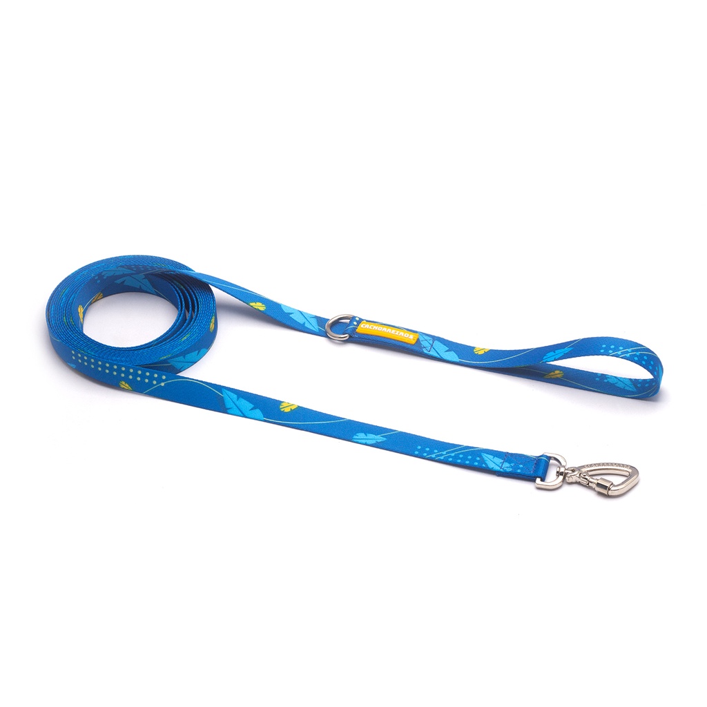 CACHORREIROS GUIA LONGA CORREA LARGA INDIGO 10M