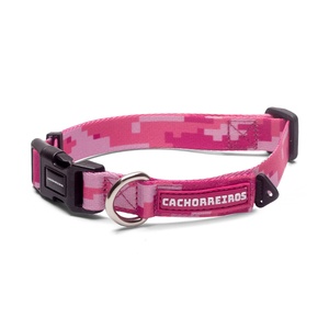 [CA-165] CACHORREIROS COLLAR CAMUFLAJE ROSA TALLA G - L