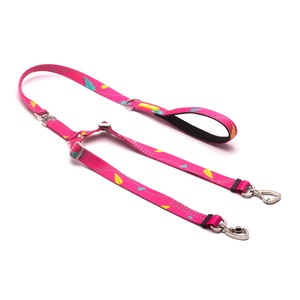 [CA-114] CACHORREIROS GUIA DUPLA CORREA DOBLE OLIVIA