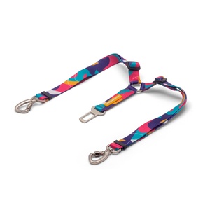 [CA-066] CACHORREIROS CORREA CINTURON DE SEGURIDAD DOBLE DOGE TALLA P - S